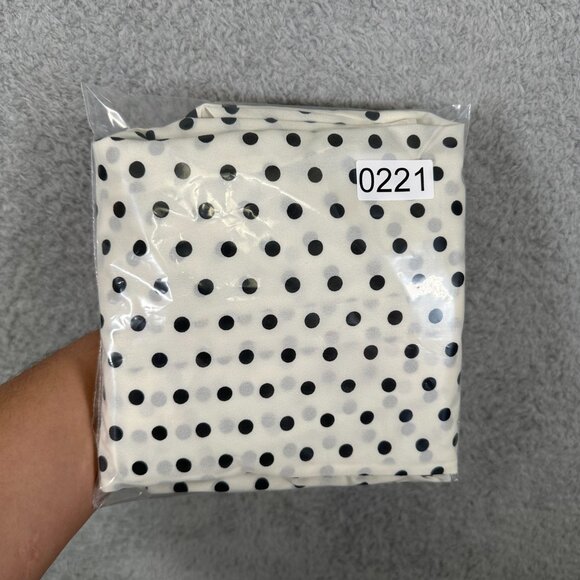 J Crew Polka Dot Sleeveless Flounce Top Size 4 - Picture 10 of 10